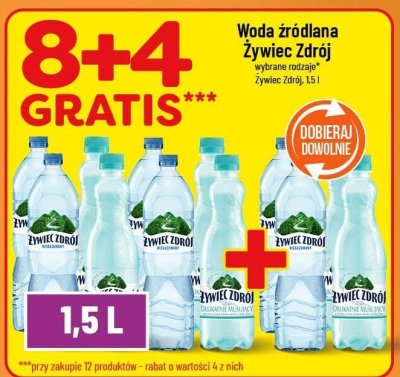 Woda źródlana Żywiec Zdrój promocja w POLOmarket