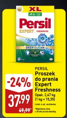 Proszek do prania Persil Expert Freshness promocja w Aldi