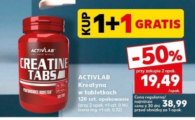Kreatyna w tabletkach promocja w Kaufland