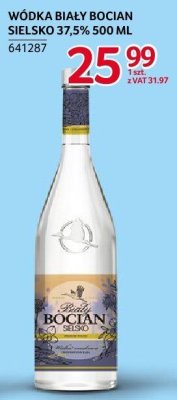 Wódka Biały Bocian Sielsko 37,5% 500 ml promocja w Selgros