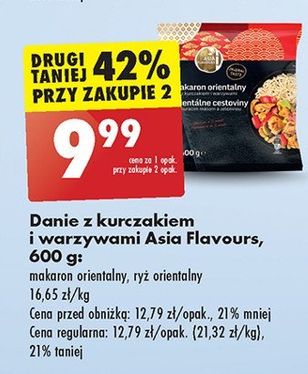 Ryż orientalny z kurczakiem i warzywami Asia flavours promocja