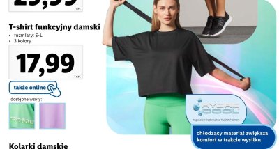 T-shirt damski sportowy s-l Crivit promocja