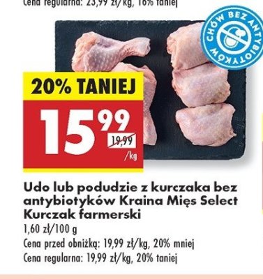 Udo z kurczaka farmerskiego Kraina mięs select promocja