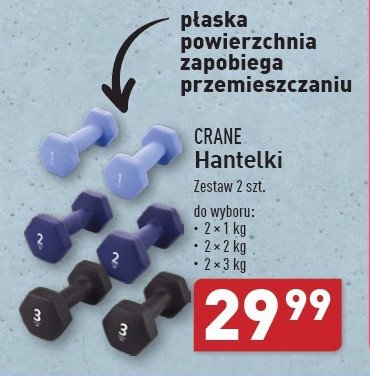 Hantle 2 kg CRANE promocja