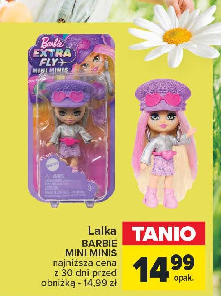 Lalka mini minis fly Barbie promocja