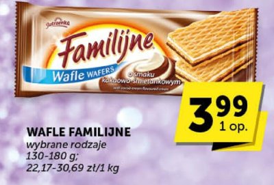 Wafle FAMILIJNE promocja w Euro Sklep