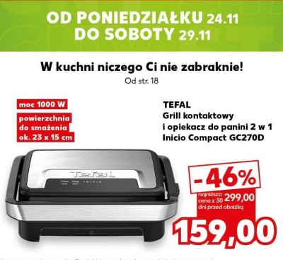 Opiekacz promocja w Kaufland