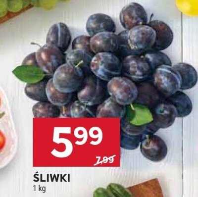 Śliwki promocja w Stokrotka