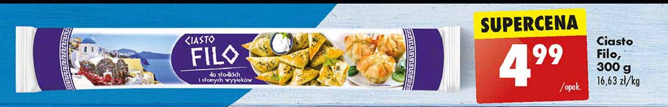 Ciasto filo promocja