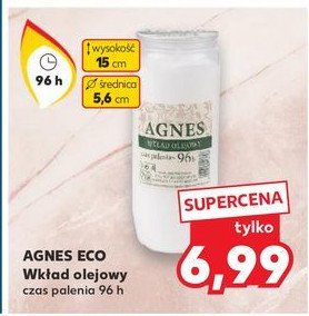 Wkład olejowy 96 h Agnes promocja