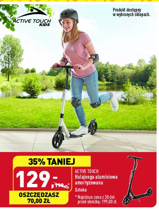 Hulajnoga aluminiowa Active touch promocja