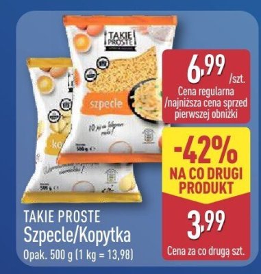 Szpecle promocja w Aldi