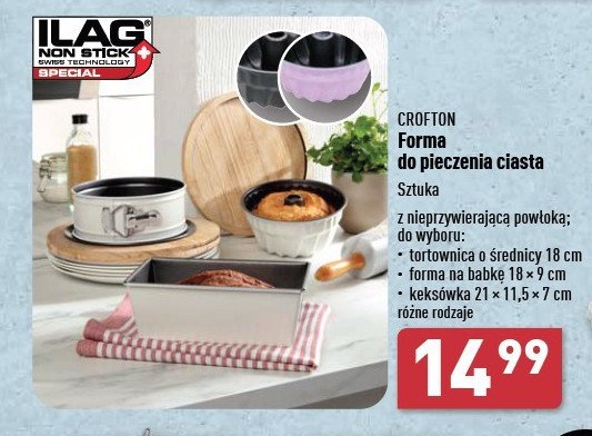 Tortownica 18 cm Crofton promocja