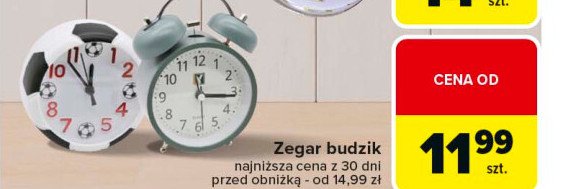 Budzik promocja w Carrefour