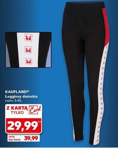 Legginsy damskie s-xl Kaufland promocja w Kaufland