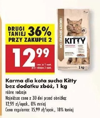 Karma dla kota z wołowina Kitty excellence promocja