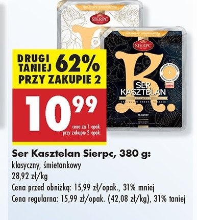 Ser kasztelan klasyczny Sierpc promocja