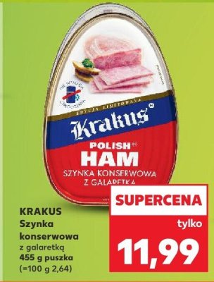 Szynka konserwowa z galaretką promocja w Kaufland