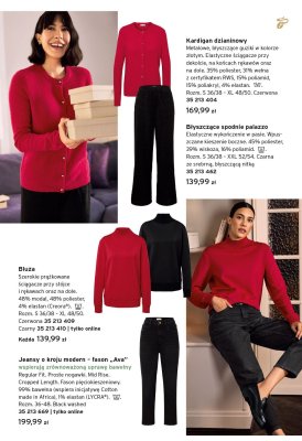 Jeansy o kroju modern - fason Ava Black washed promocja w Tchibo