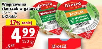 Wieprzowina/kurczak w galarecie DROSED promocja w Prim Market