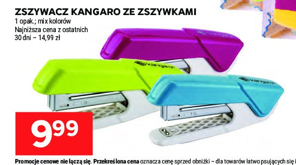 Zszywacz + zszywki KANGARO promocja