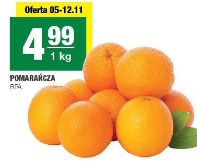Pomarańcza promocja w SPAR