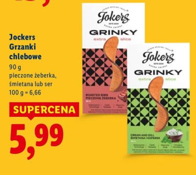 Grzanki chlebowe pieczone żeberkа promocja w Lidl