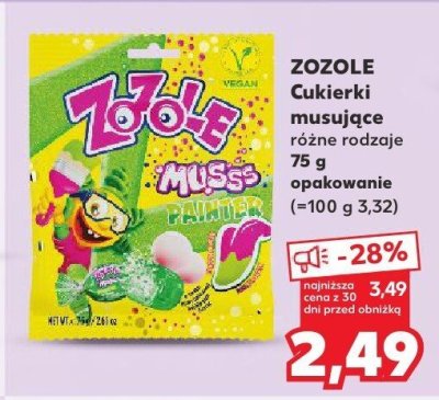 Cukierki musujące różne rodzaje promocja w Kaufland