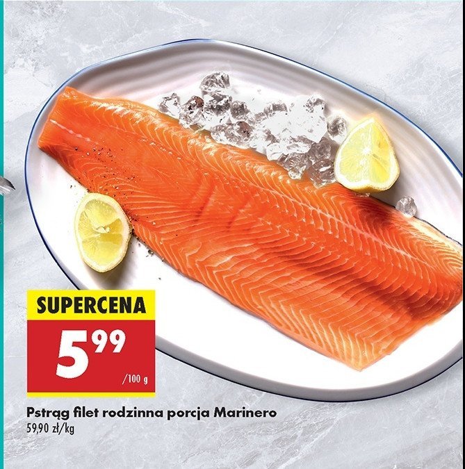 Pstrąg filet rodzinna porcja Marinero promocja