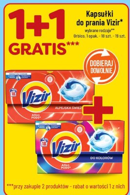 Kapsułki do prania, wybrane rodzaje 1+1 GRATIS promocja w POLOmarket