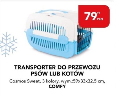 Transporter do przewozu psów lub kotów Cosmos Sweet  promocja w Aquael zoo