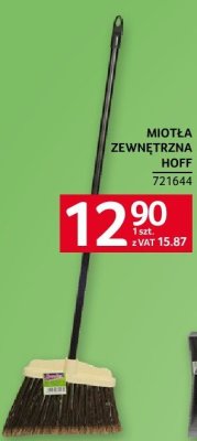 Miotła zewnętrzna Hoff promocja w Selgros