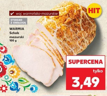 Schab mazurski Warmia promocja