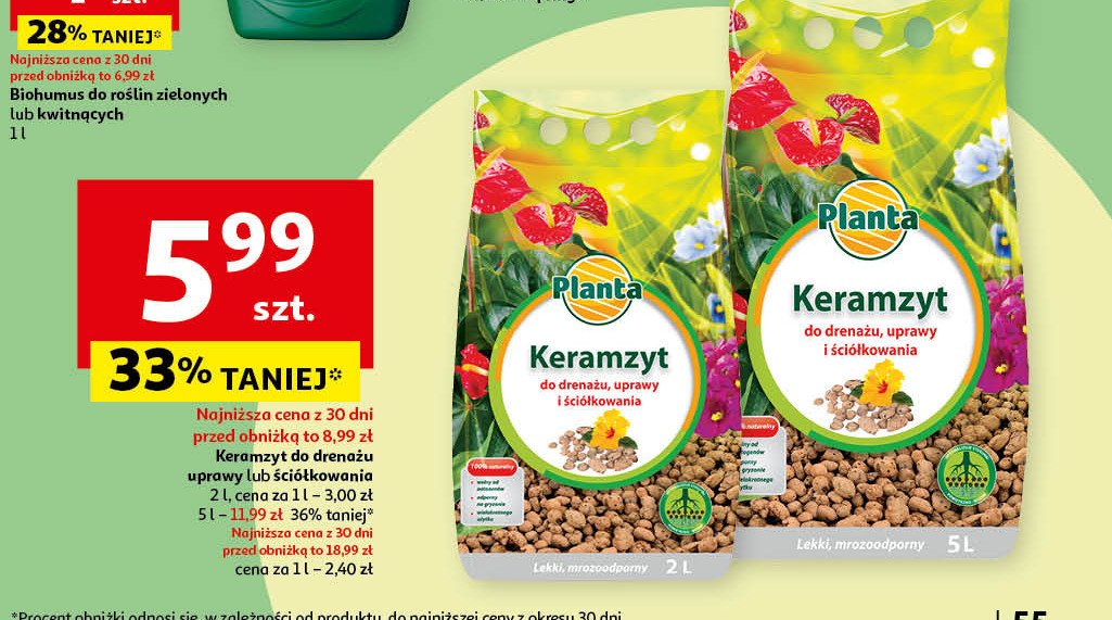 Nawózdo uprawy keramzyt Planta (ogrodowe) promocja