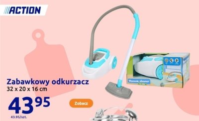 Zabawkowy odkurzacz 32 x 20 x 16 cm promocja w Action