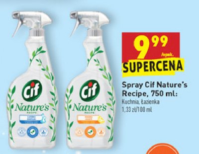 Spray do czyszczenia anti-calcaire Cif promocja