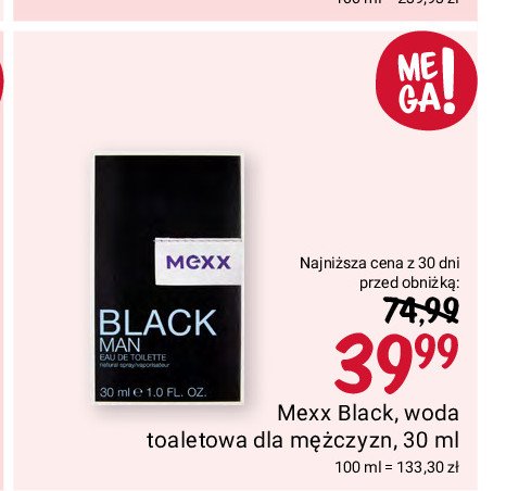 Woda toaletowa Mexx promocja