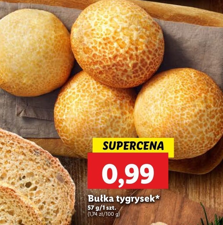 Bułka tygrysek promocja