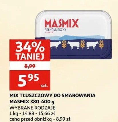 Miks do smarowania Masmix pełnomleczny promocja
