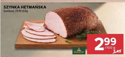 Szynka hetmańska Gustavus promocja w Stokrotka