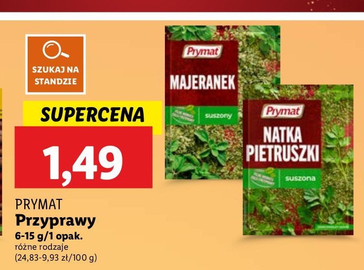 Majeranek Prymat promocja