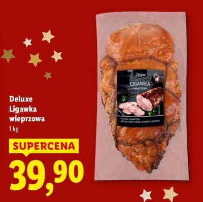 Ligawka wieprzowa Deluxe promocja w Lidl
