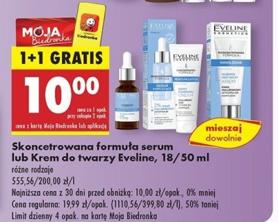 Serum nawilżające Eveline facemed+ promocja