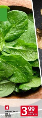 Szpinak promocja w Selgros