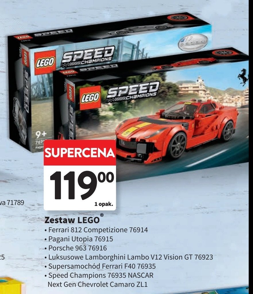 Klocki 76935 Lego speed champions promocja w Intermarche