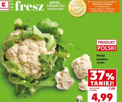Kalafior promocja w Kaufland