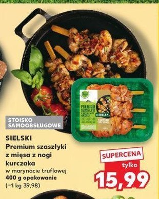 Szasz艂yki z nogi kurczaka w marynacie truflowej Sielski promocja