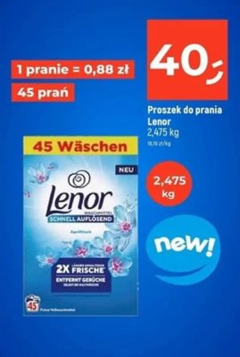 Proszek do prania Lenor promocja w Dealz