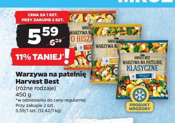 Warzywa na patelnie po hiszpańsku Harvest best promocja