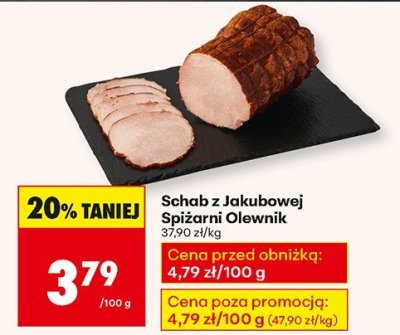 Schab z Jakubowej Spiżarni Olewnik promocja w Biedronka